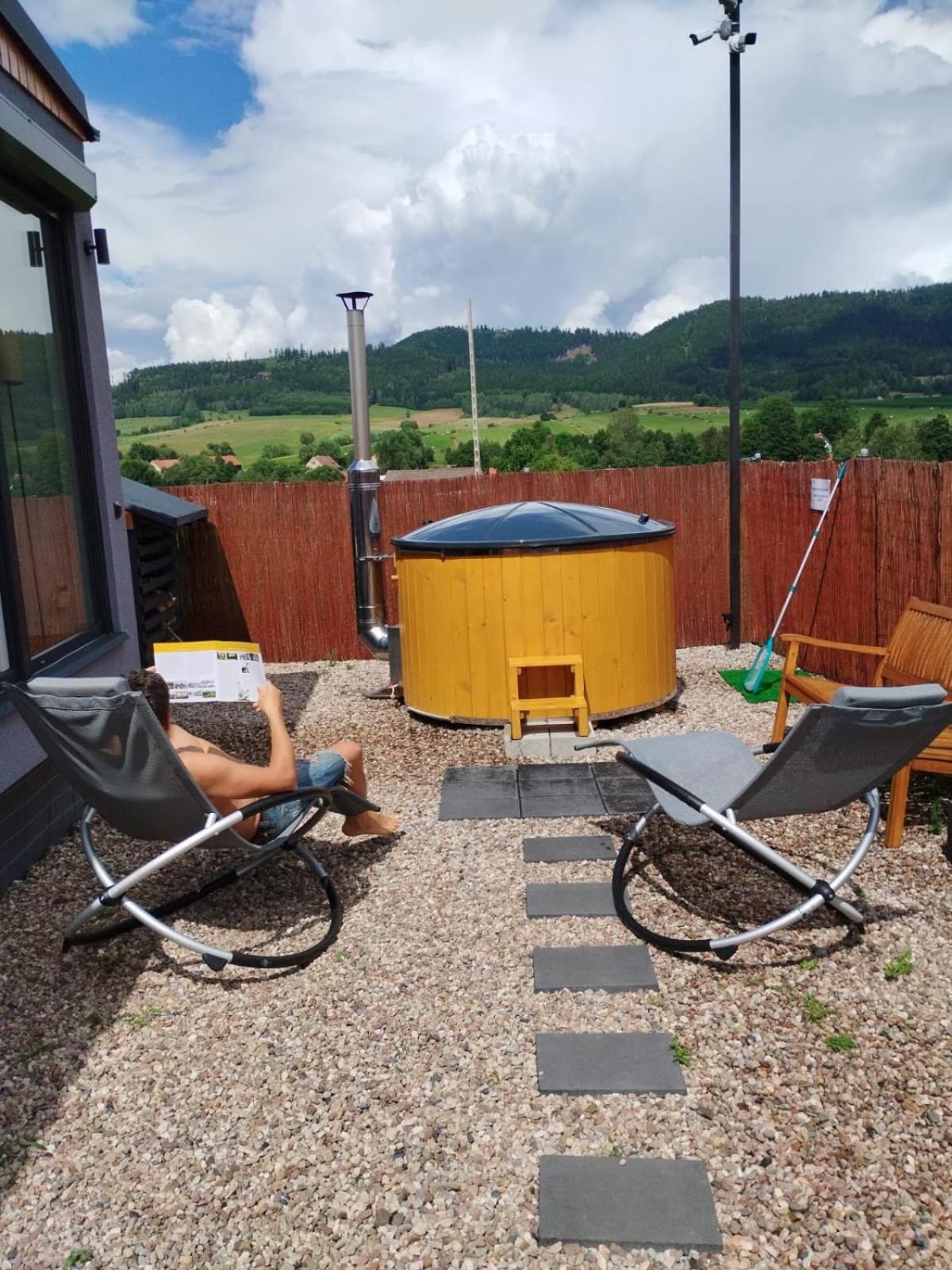 Rajska Polana Domki Premium ,Na Odludziu Z Prywatna Balia Z Jacuzzi I Sauna ,Cisza,Rowery Elektryczne,Gory,Astroprzygoda,- Adrspach, Skalne Miasto, Zamek Ksiaz,Andrzejowka,Karpacz, Sniezka,Janskie Laznie,Pec Mieroszow Exterior foto